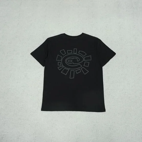 Always Branded Black Simple Slogan Short Sleeve T Shirt